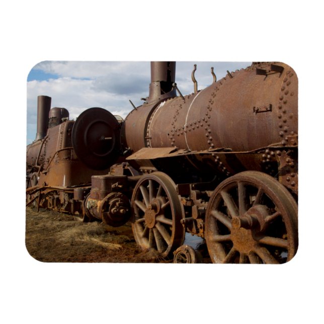 Imán Península de Seward, Alaska, Tren a Ninguna Parte (Horizontal)