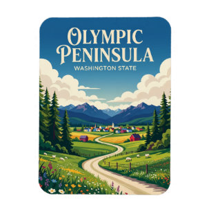 Imán Península Olímpica EE. UU.