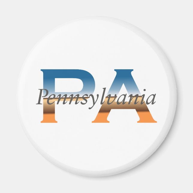 Imán Pennsylvania (Frente)