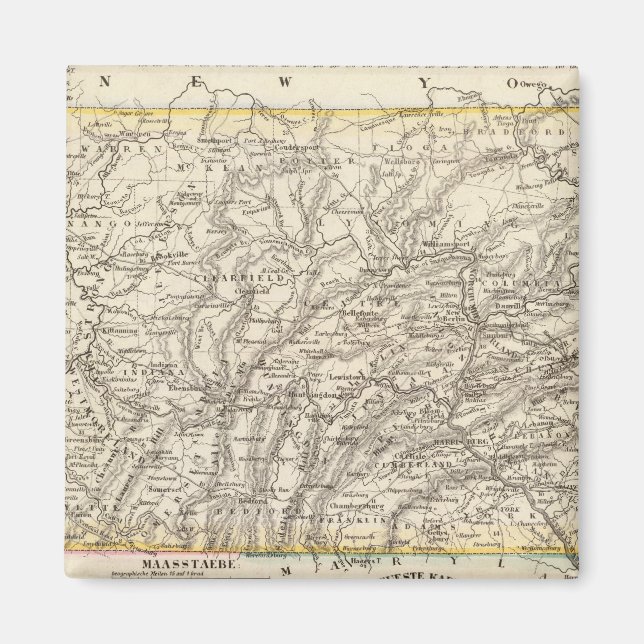 Imán Pennsylvania (Frente)