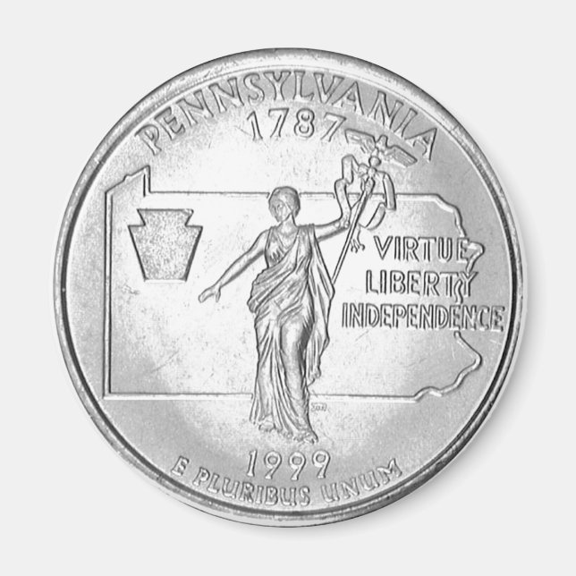 Imán Pennsylvania (Frente)