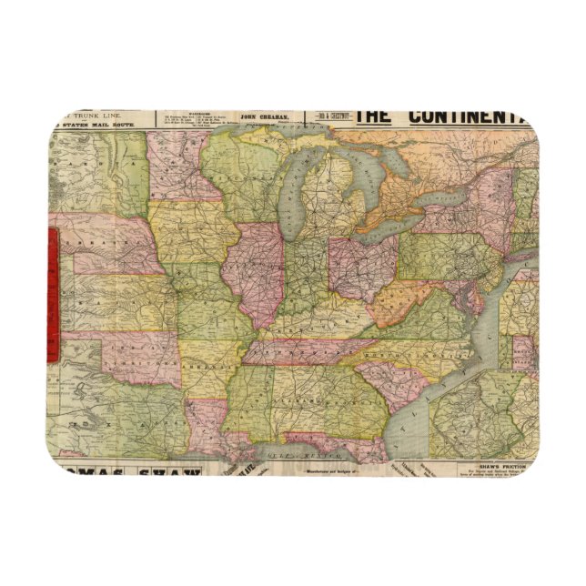 Imán Pennsylvania 6 (Horizontal)