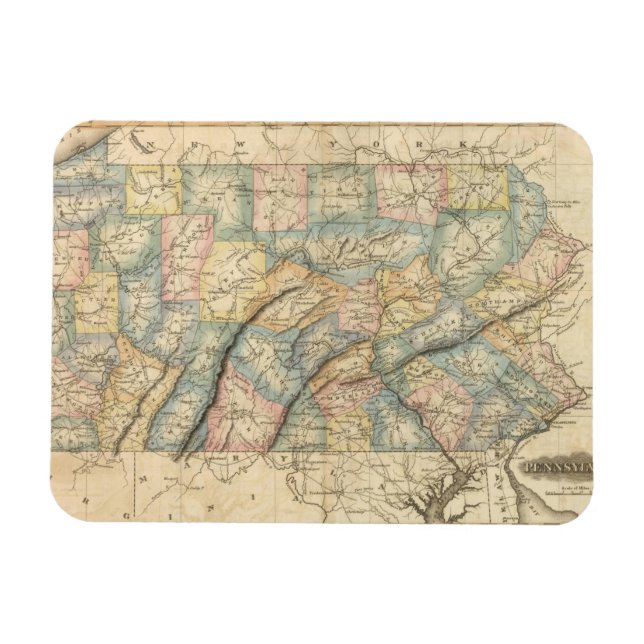 Imán Pennsylvania 8 (Horizontal)