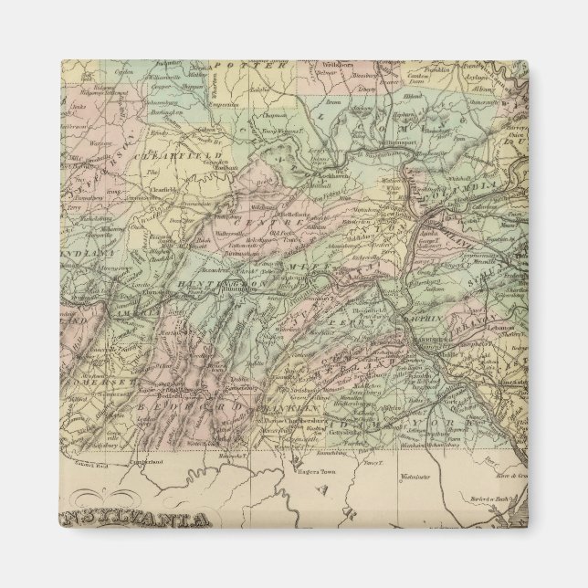 Imán Pennsylvania 9 (Frente)