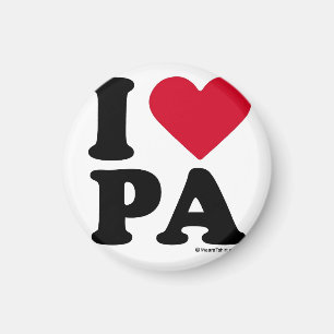 IMÁN PENNSYLVANIA - "AMO A LA PA" "AMO A PENNSYLVANIA"