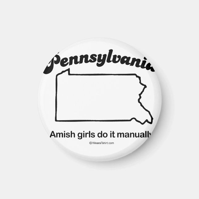 Imán PENNSYLVANIA - Camisetas "PENNSYLVANIA STATE MOTTO (Frente)