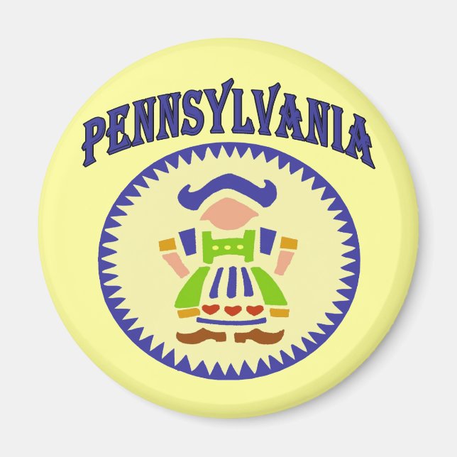 Imán Pennsylvania Dutch (Frente)