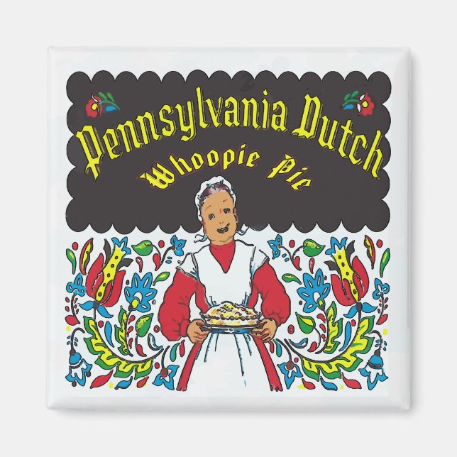Imán Pennsylvania Dutch, Whoopie Pie (Frente)