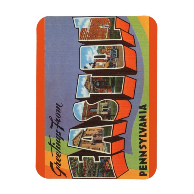 Imán Pennsylvania, Easton Magnet (Vertical)