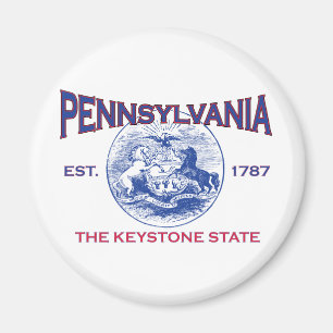 Imán PENNSYLVANIA El Estado de la Piedra Angular
