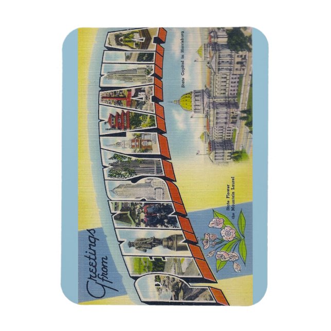 Imán Pennsylvania, Magnet (Vertical)