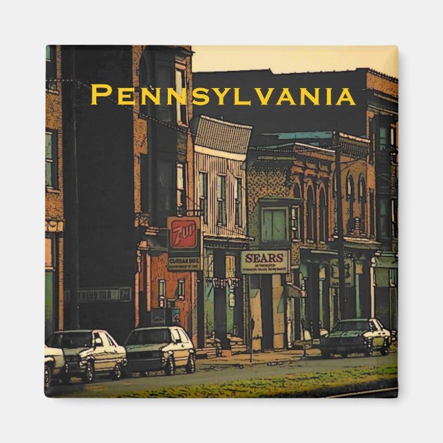 Imán Pennsylvania Magnet (Frente)