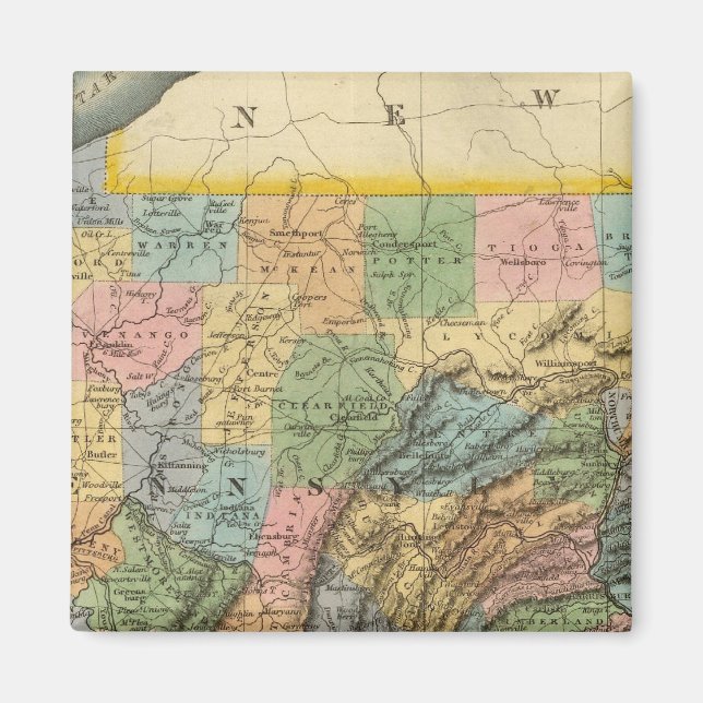 Imán Pennsylvania, Nueva Jersey 2 (Frente)