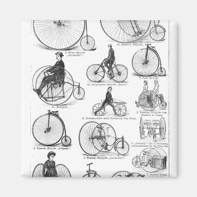 Imán Penny Farthing (Frente)