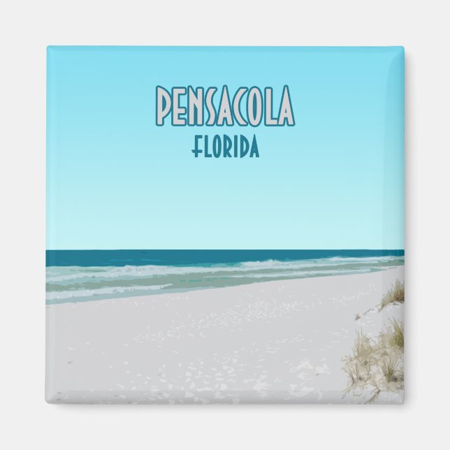 Imán Pensacola Beach Panhandle Florida (Frente)
