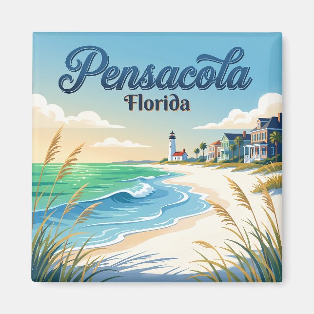 Imán Pensacola EE. UU. (Frente)