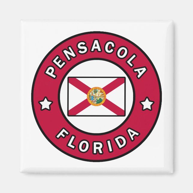 Imán Pensacola Florida (Frente)