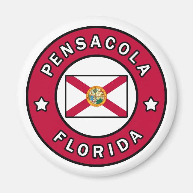 Imán Pensacola Florida (Frente)