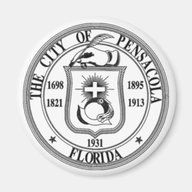 Imán Pensacola Seal (Frente)
