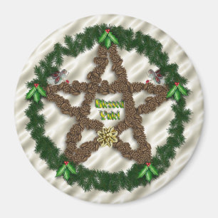 Imán Pentáculo de Yule