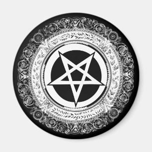 Imán Pentagram adornado