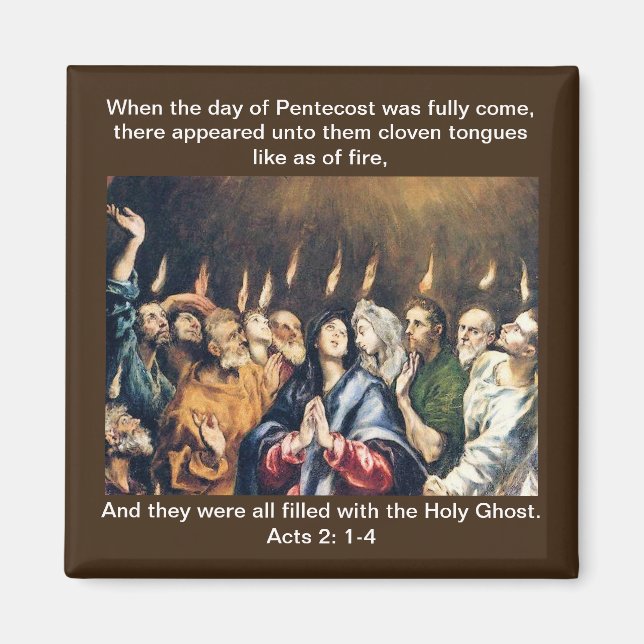 Imán Pentecostés - Magnet (Frente)