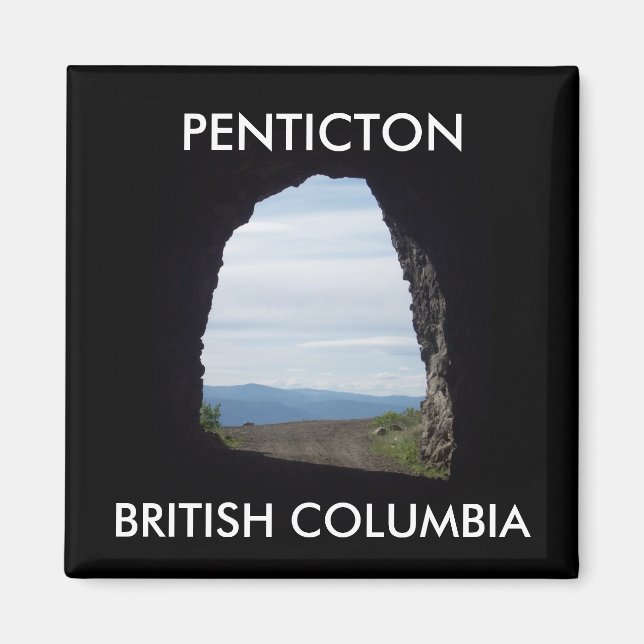 IMÁN PENTICTON, IMÁGENES BRITÁNICAS DE LA COLUMBIA (Frente)