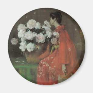 Imán Peonías por William Merritt Chase, Arte Antiguo