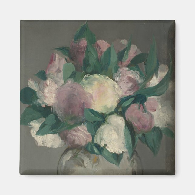 Imán Peonies - Édouard Manet (Frente)