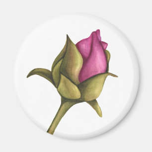 Imán peony bud