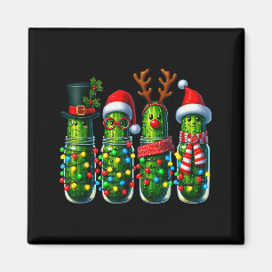 Imán Pepino de Navidad Tarros de Pepino de Vacaciones S