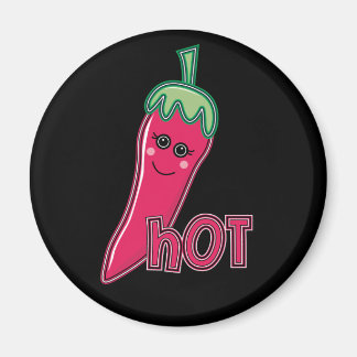 Imán Pepper Chili Rosado Caliente