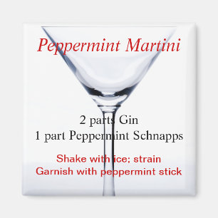 Imán Peppermint Martini