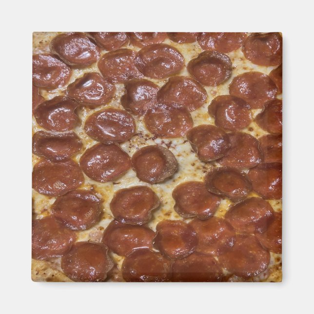 Imán Pepperoni Pizza (Frente)