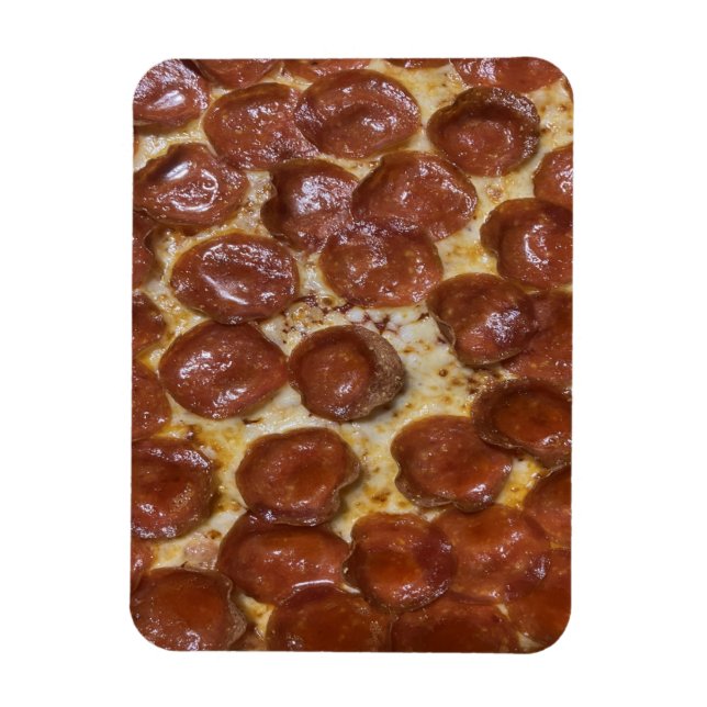 Imán Pepperoni Pizza (Vertical)