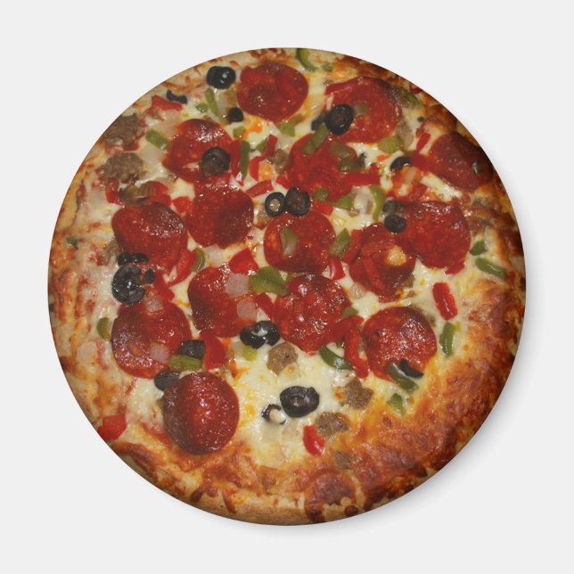 Imán Pepperoni Pizza (Frente)