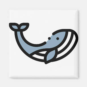 Imán Pequeña ballena