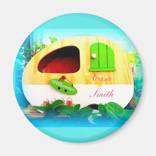 Imán Pequeña casa gitana (Frente)