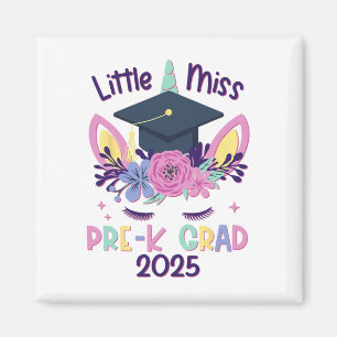Imán Pequeña graduación preescolar de Miss Pre-k 2
