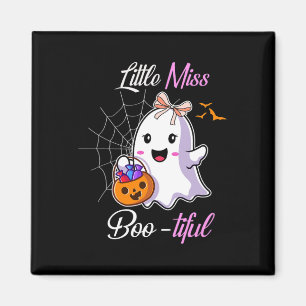 Imán Pequeña Miss Boo, muy graciosa, traje de halloween