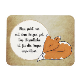 Imán Pequeña príncipe Zitat