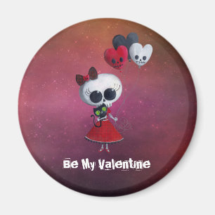 Imán Pequeña Srta. Death Valentine
