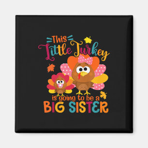 Imán Pequeña Turquía Gran Hermana de Cute Cae En El Oto