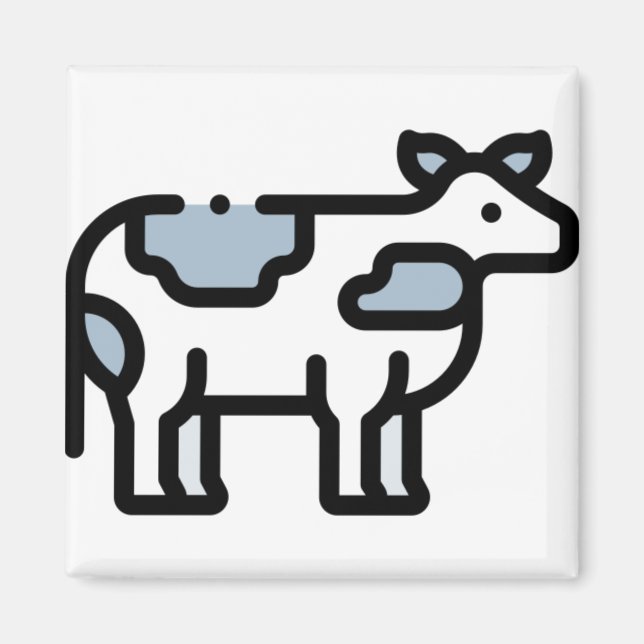 Imán Pequeña vaca (Frente)