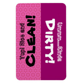 Imán Pequeñas Estrellas Rosa Limpian El Lavavajillas Su