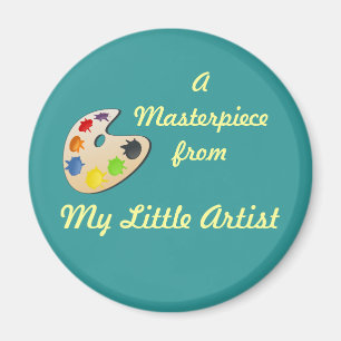 Imán Pequeño Artista Personalizado Magnet MM18N