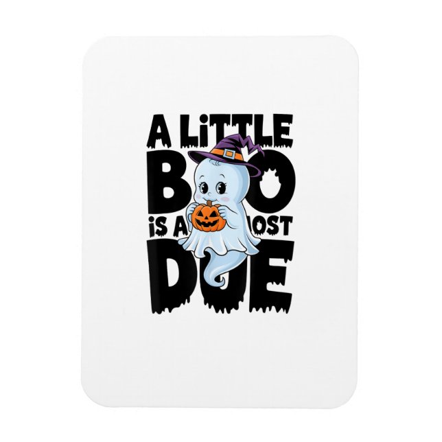 Imán Pequeño Boo Casi Se Debe A Un Embarazo De Hallowee (Vertical)