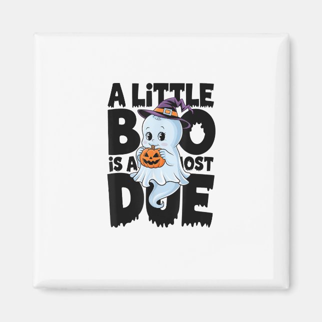 Imán Pequeño Boo Casi Se Debe A Un Embarazo De Hallowee (Frente)