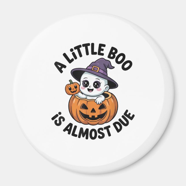 Imán Pequeño Boo Casi Se Debe A Un Embarazo De Hallowee (Frente)