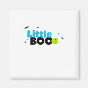 Imán Pequeño Boo Divertido Retro